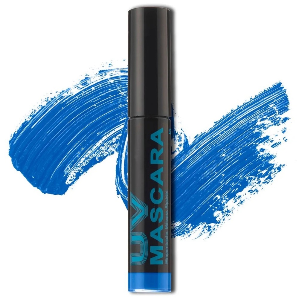 Neon Blue UV Glow in the Dark Vegan Mascara FACTORY SEALED